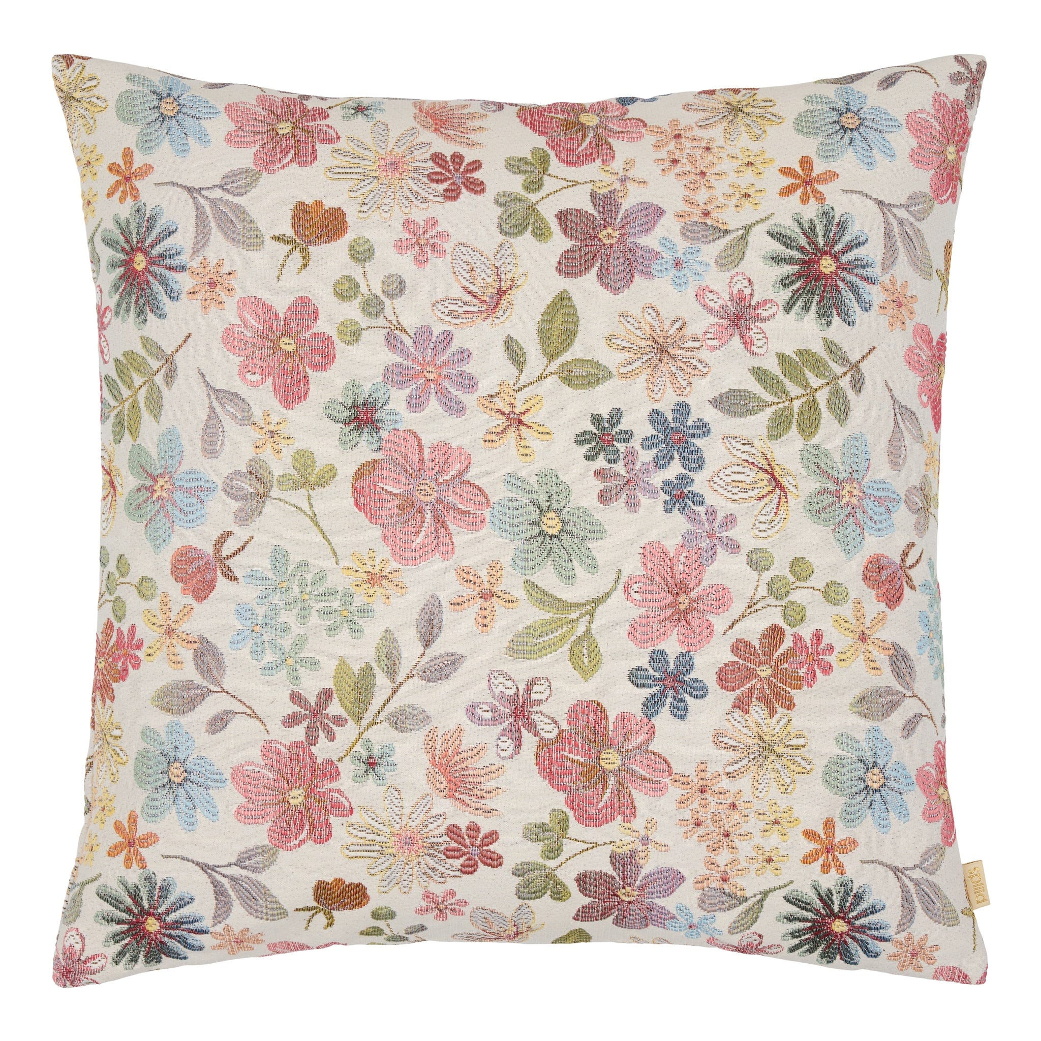 Pudebetræk Flora Colorful 50x50 fra Spliid – køb hos butikalrum.dk