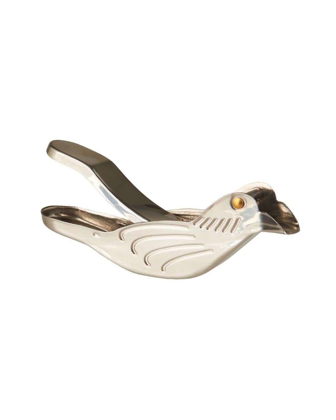 Fugleformet citruspresser – stilfuld og praktisk til præcis dosering af citronsaft over fisk, skaldyr og salater.