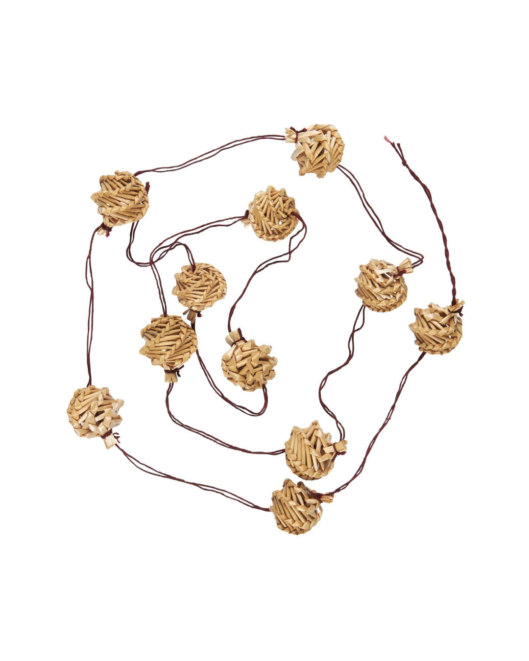 Kogleranke på 150 cm til dekoration af hjemmet, perfekt som bordpynt og til festlige anledninger.