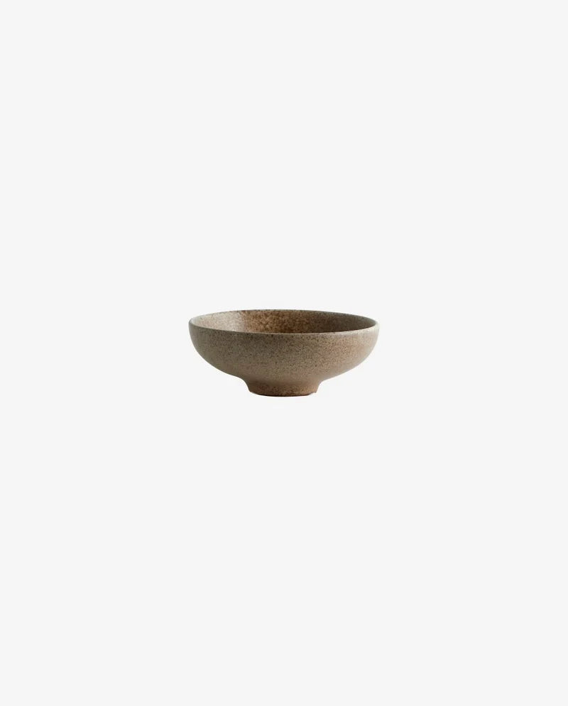 Inez Bowl i sandfarvet keramik 13 cm – køb hos Butik Alrum