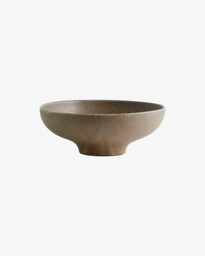 Inez Bowl Large i sandfarvet keramik 24 cm – køb hos Butik Alrum