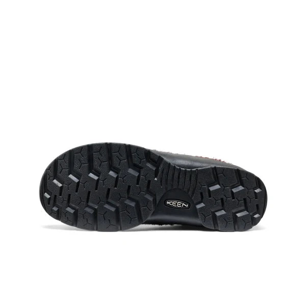 Women's Jasper Sneaker fra KEEN i Java/Black med ruskind, contoured fit og klatreinspireret design – køb hos butikalrum.dk.