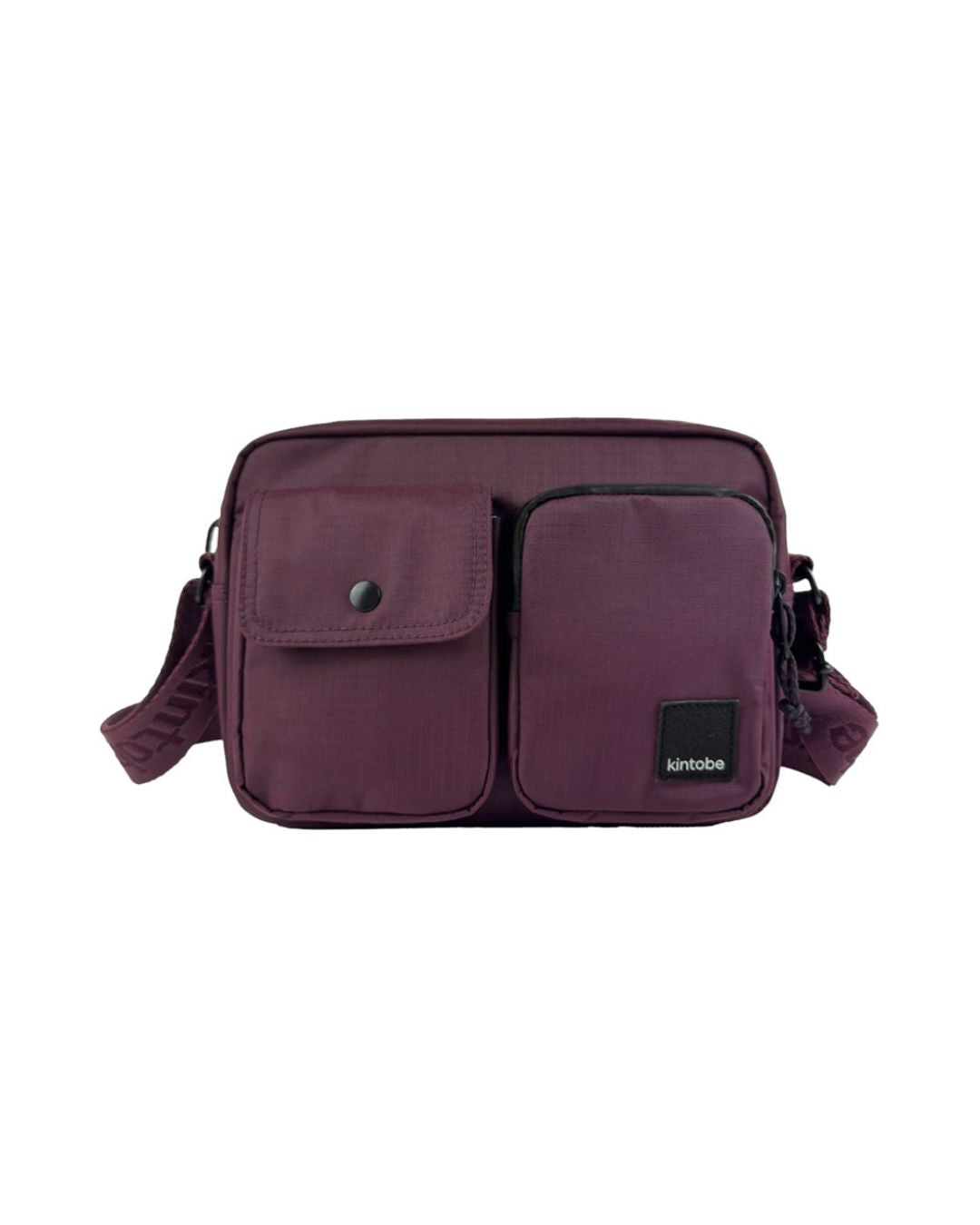 Miles kompakt messenger-taske i genanvendt nylon med plads til iPad mini, perfekt til hverdagsbrug