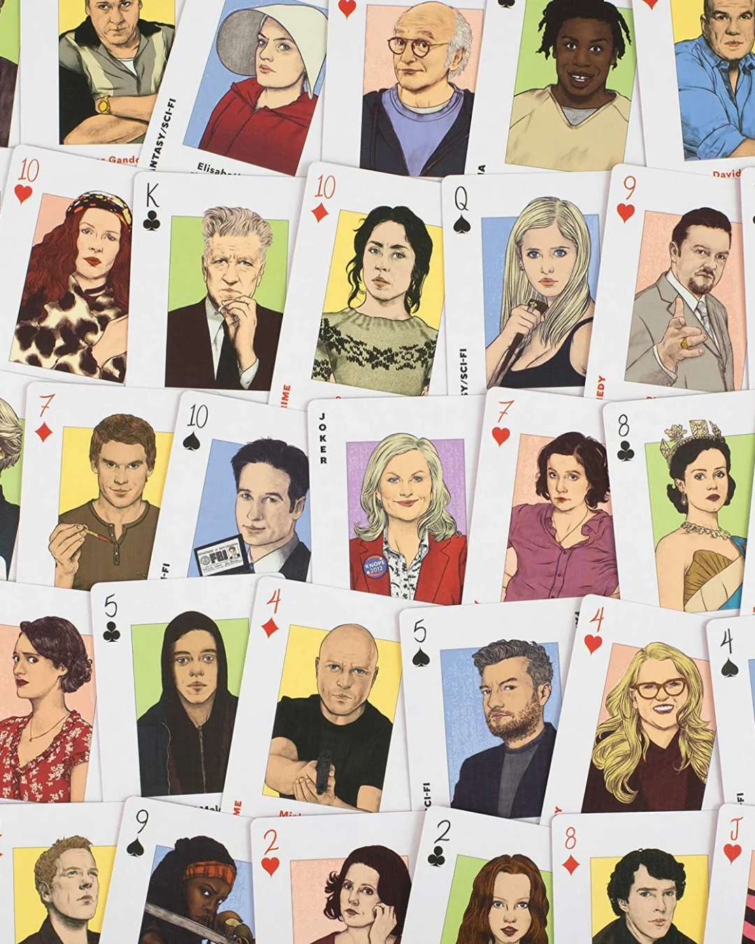 Tv kendisser - spillekort