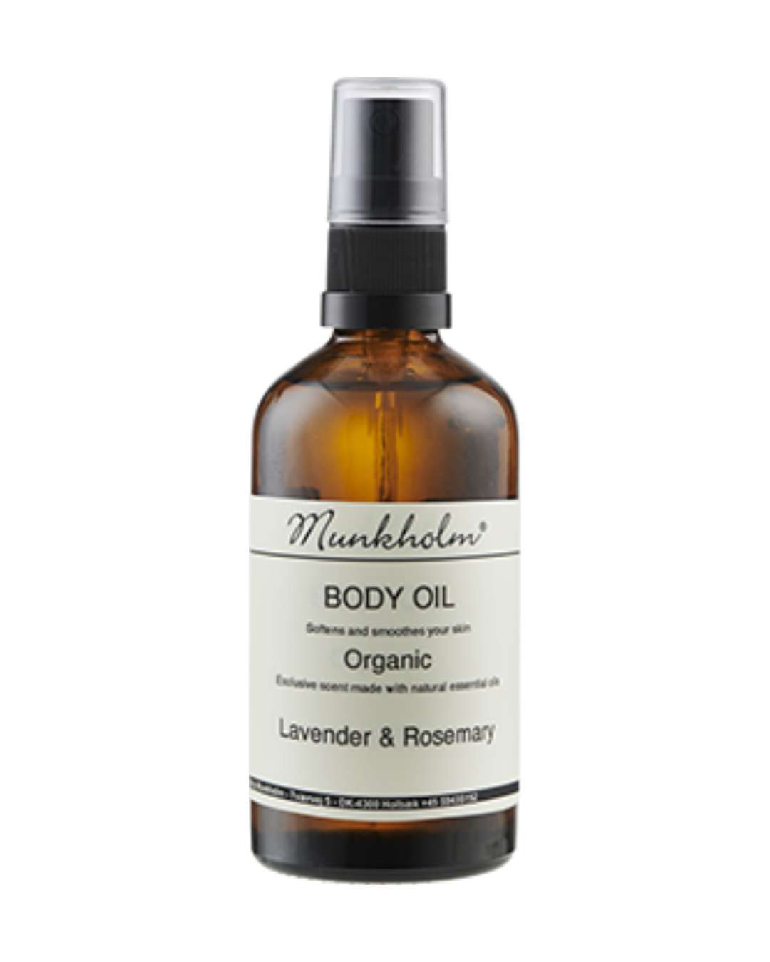 Munkholm - Bodyoil. 100ml. Lavender & Rosemary