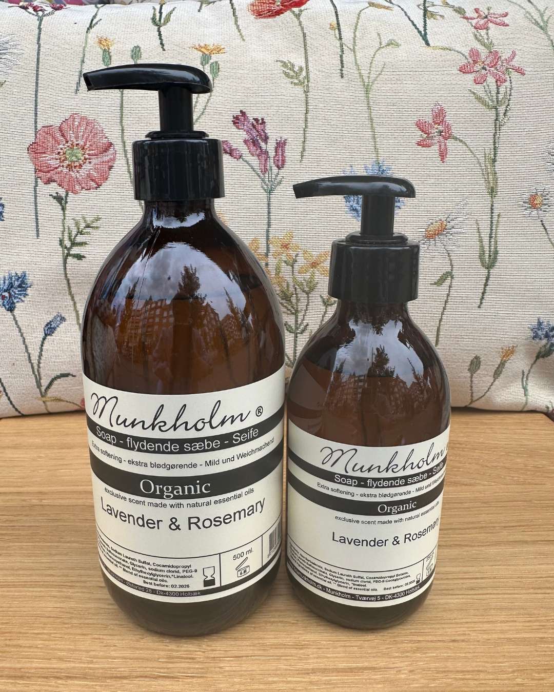 Munkholm - Organic flydende sæbe - 500 ml. - Lavender & Rosemary - Butik Alrum