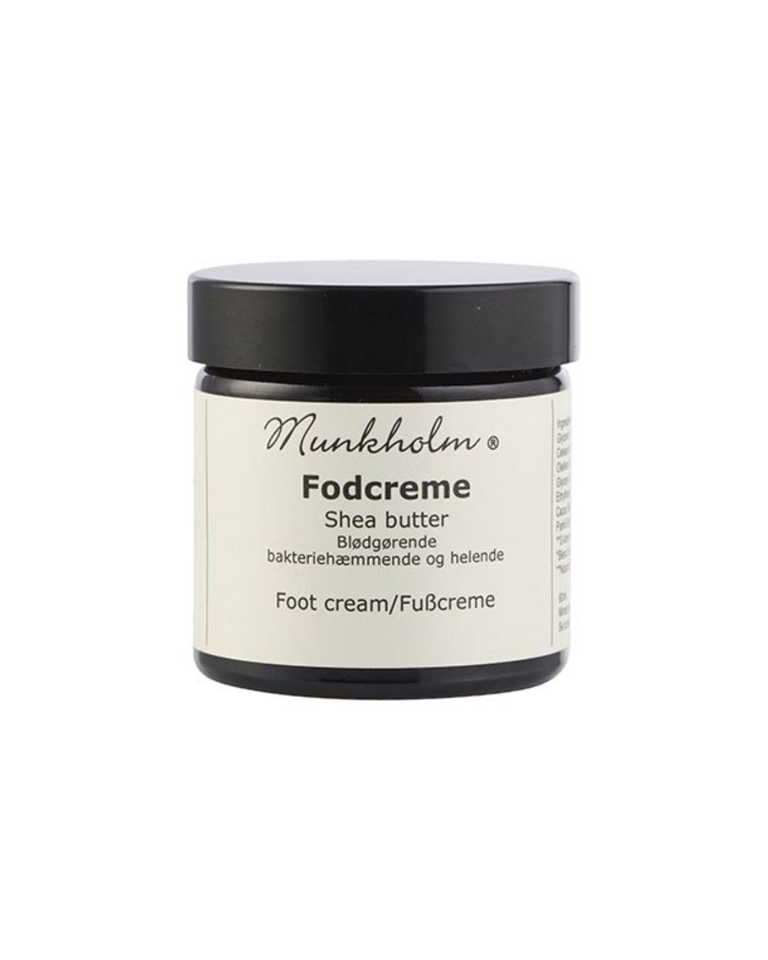 Fodcreme med sheasmør og vitaminer, 60 ml, blødgør og plejer dine fødder uden fedtede rester.