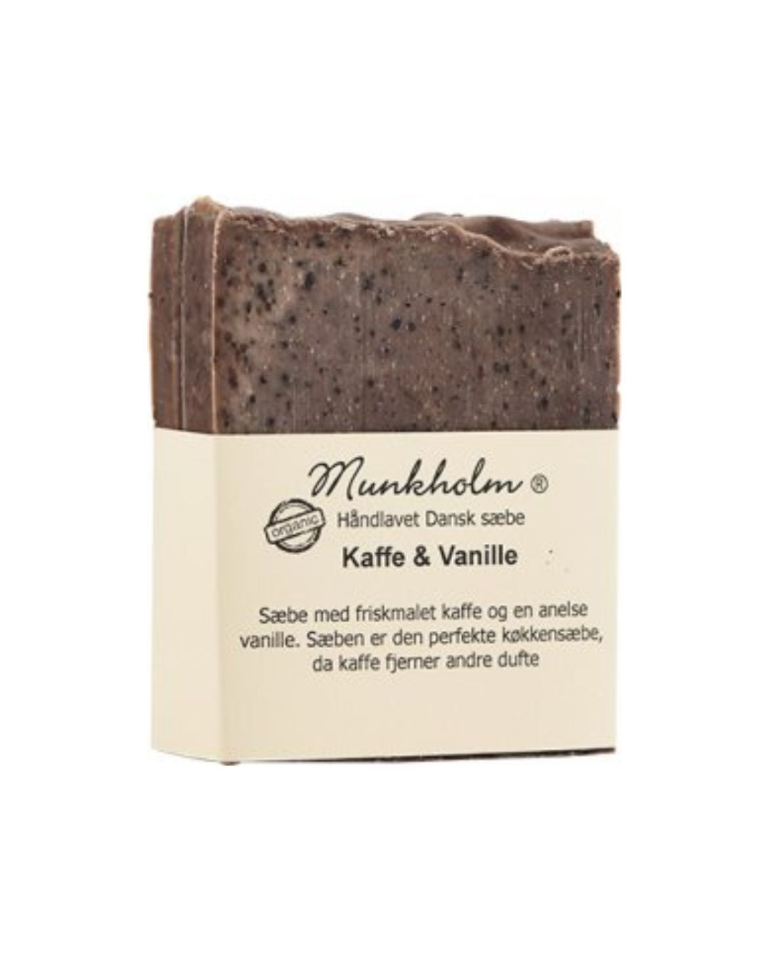 munkholm sæbebar med duft af kaffe og vanilje