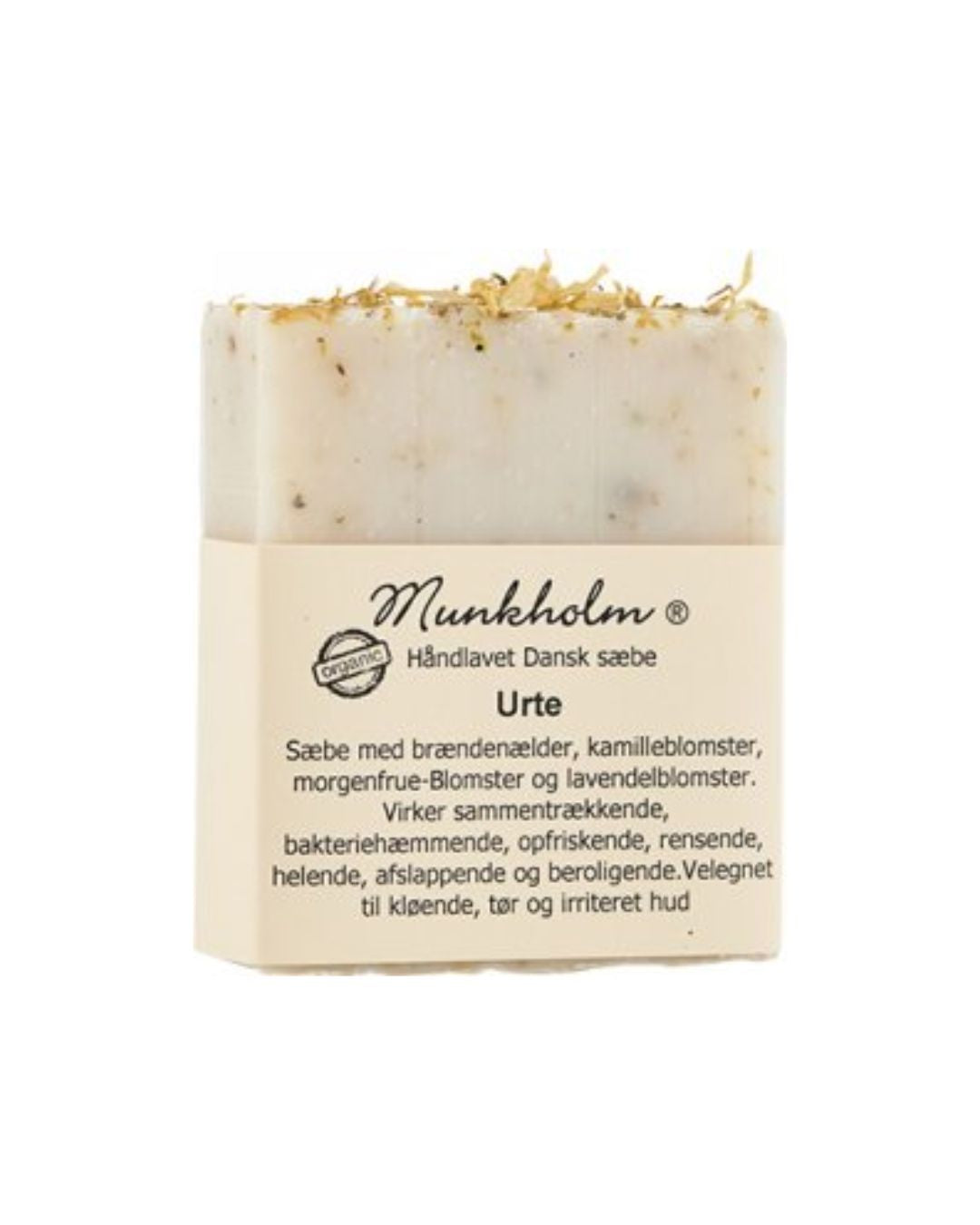 sæbebar med en skøn duft af urter