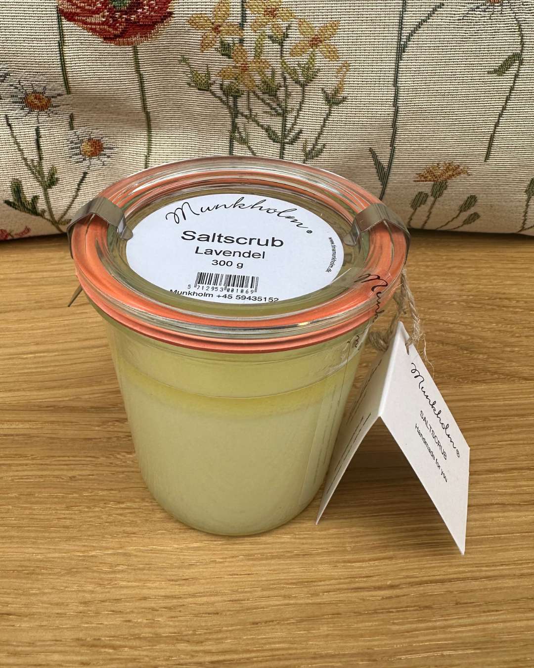 Munkholm - Saltscrub, 300gr. - Lavendel. - Butik Alrum