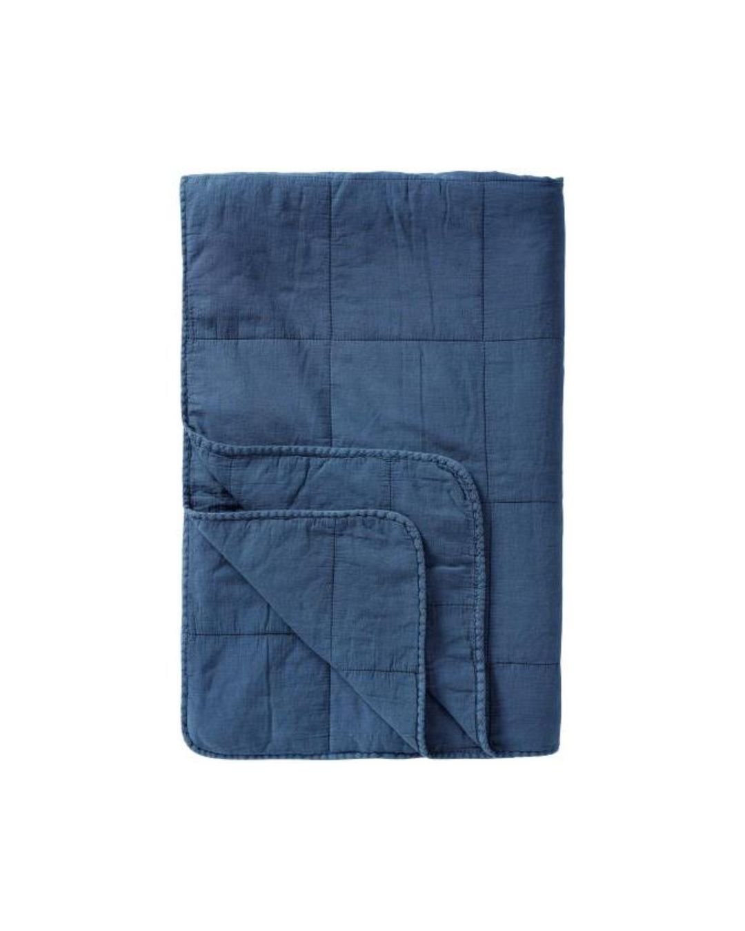 Vintage quilt - Indigo blå