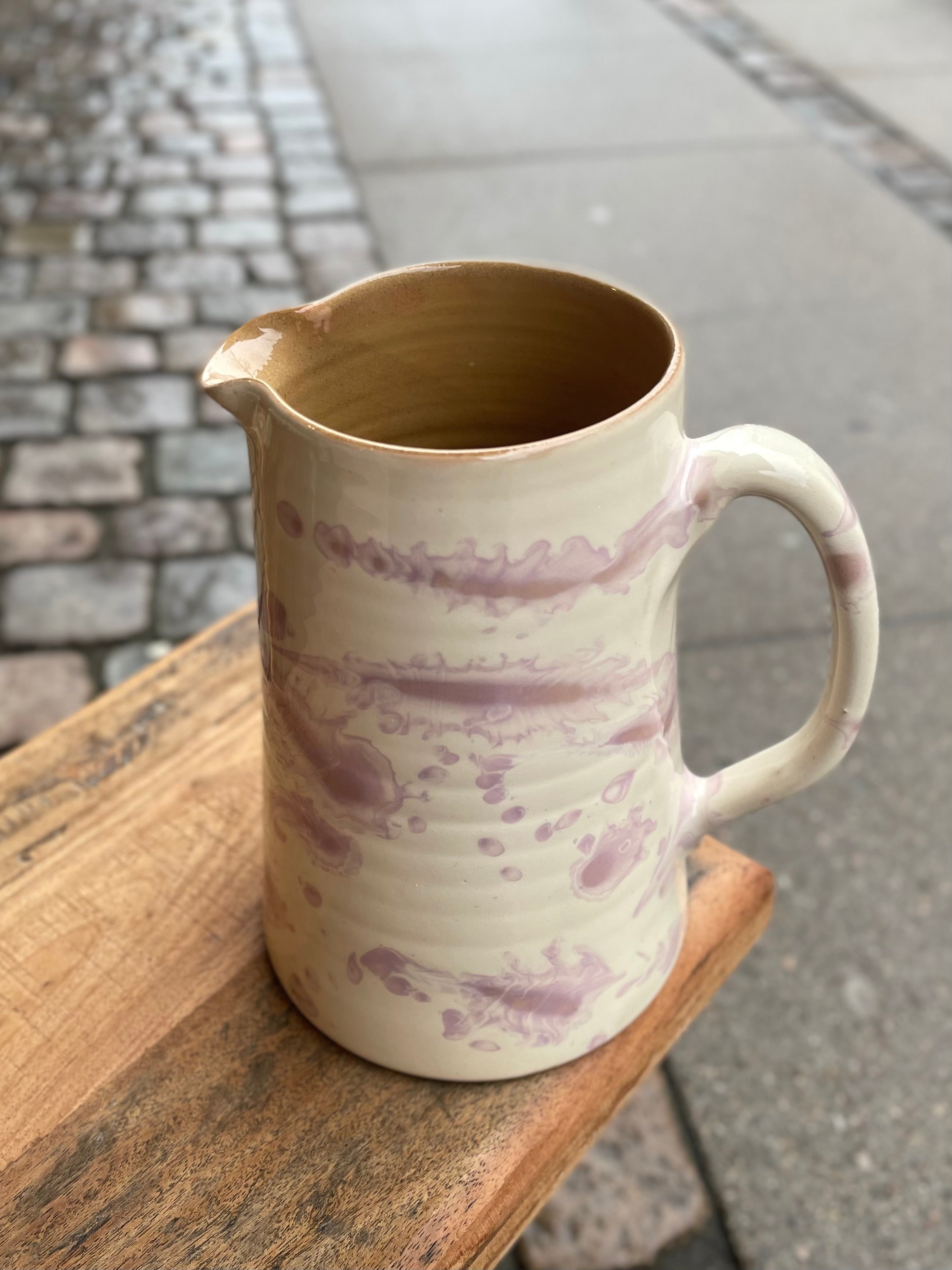 Splash kande i gammelrosa fra Jensens Potter – køb hos butikalrum.dk