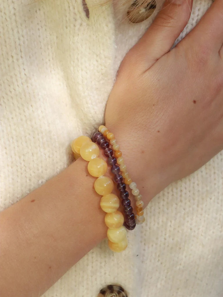 Essential Ametyst Stretch armbånd fra Soï Copenhagen med natursten – køb hos Butik Alrum
