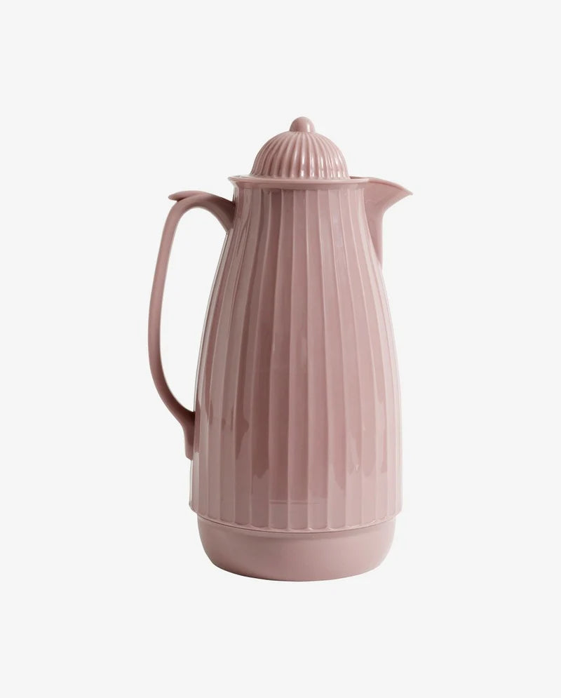 Termokande i rose med riflet design – køb hos Butik Alrum