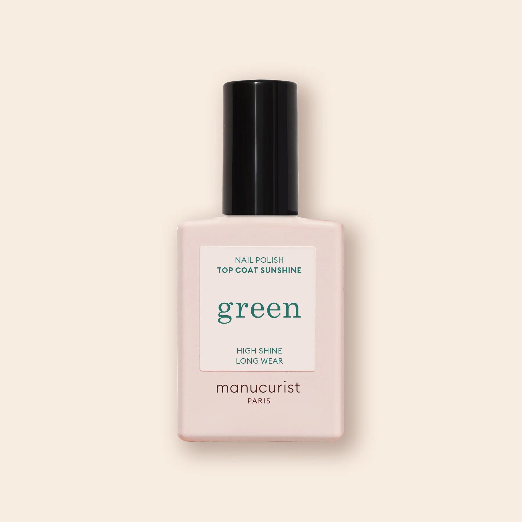 Top Coat Sunshine fra Manicurist Paris med gel-effekt uden lampe – køb hos butikalrum.dk