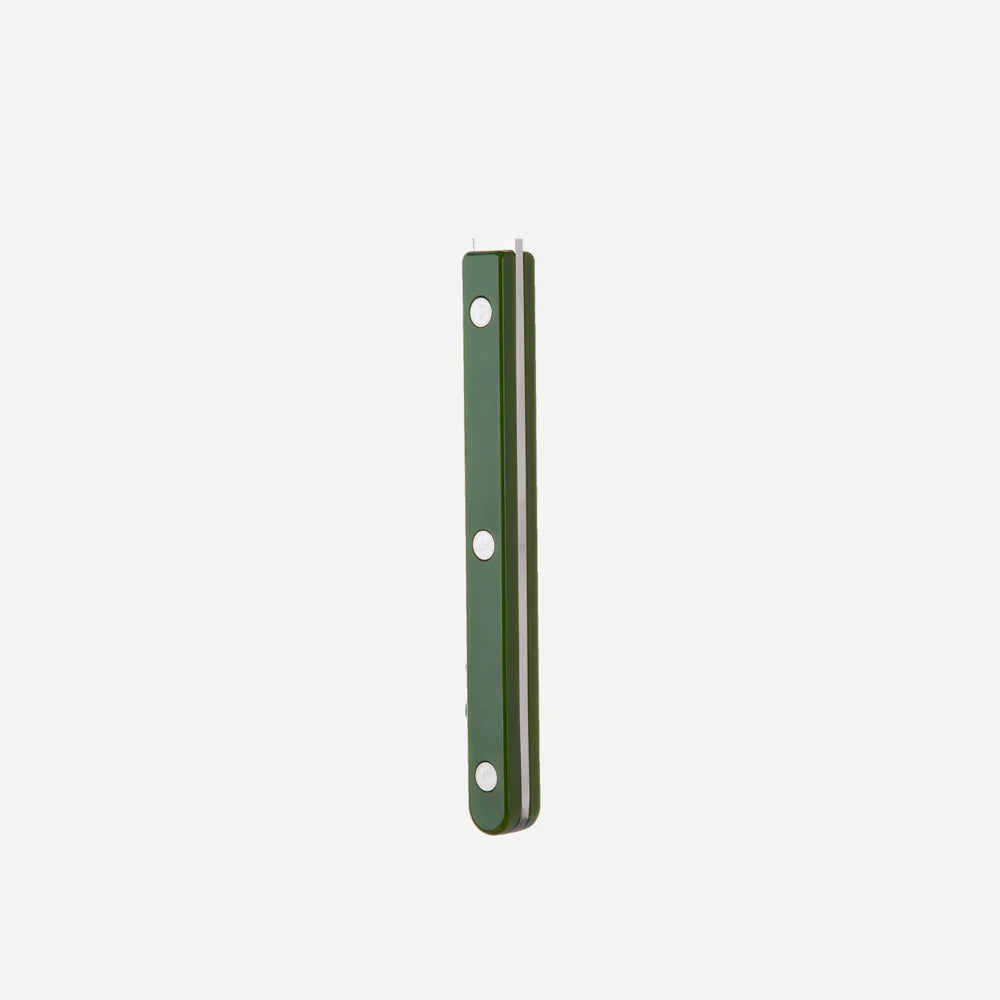 Sabre Bistrot spiseske med rundet skaft og synlige nitter – elegant fransk bestik i klassisk caféstil.