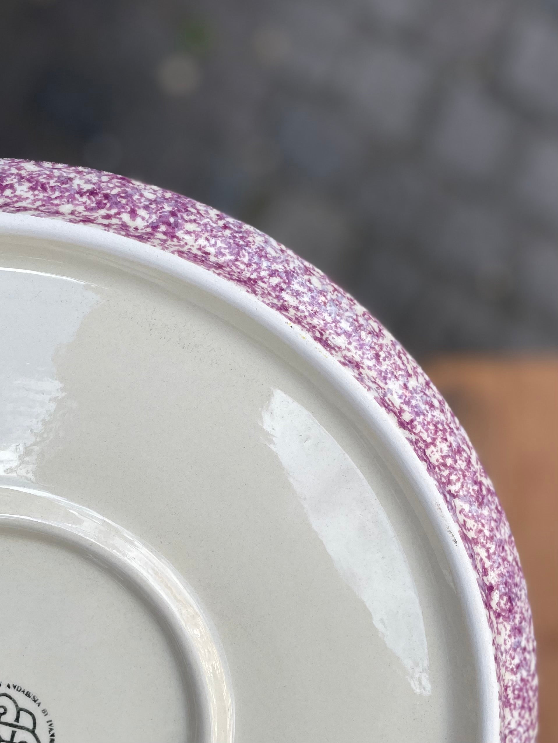 Pizza tallerken - Granit Lavender