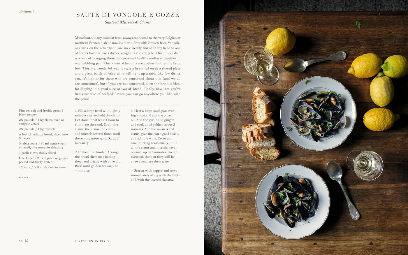 A Kitchen in Italy kogebog med italienske opskrifter af Mimi Thorisson - koeb hos butikalrum.dk