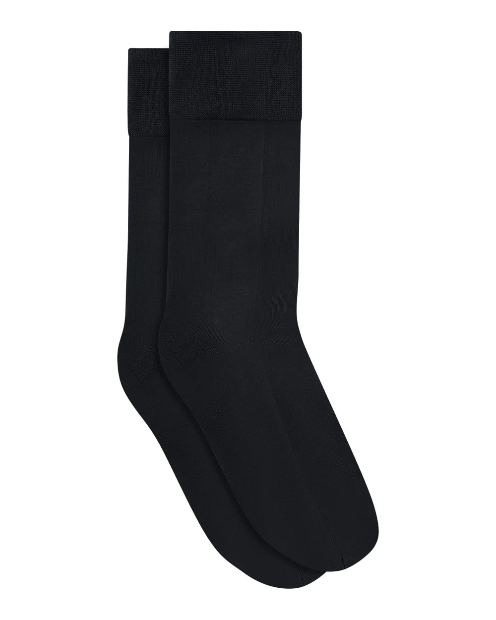 Alabama strømper i dark navy i bomuld og modal fra FRAU – ultratynd ankelstrømpe med ribkant, køb hos butikalrum.dk