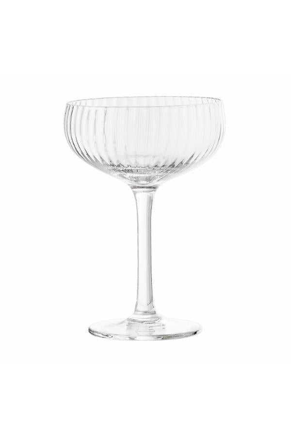Astrid champagneglas i mundblæst glas – køb hos butikalrum.dk