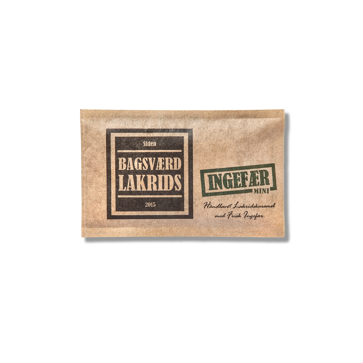 Bagsværd Lakrids Ingefær Mini 40 g – køb hos butikalrum.dk
