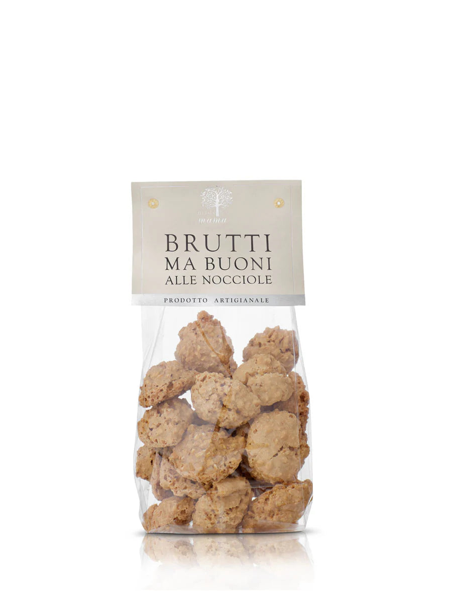 Brutti ma Buoni – økologiske og glutenfri italienske hasselnøddekager med hasselnødder.
