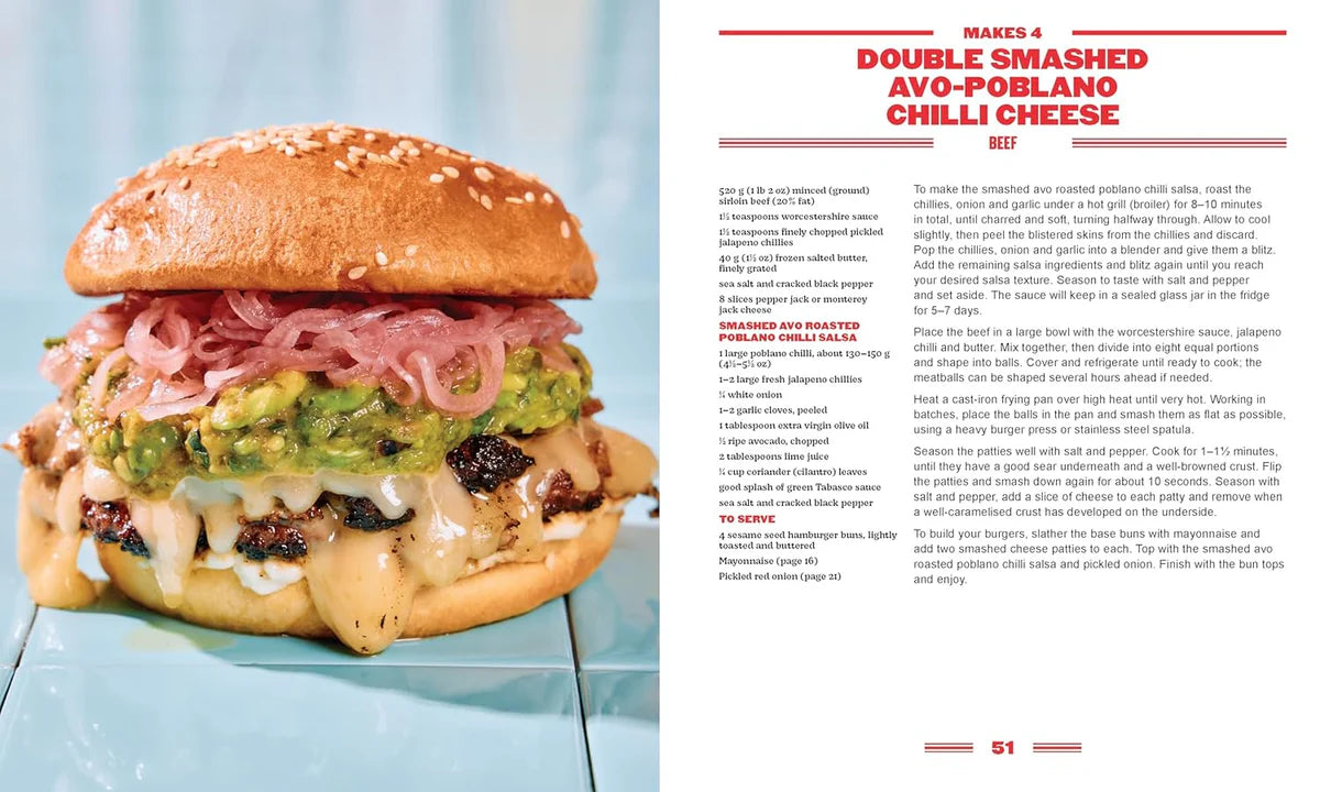 Kogebog med over 50 burgeropskrifter – køb hos Butik Alrum på Amager