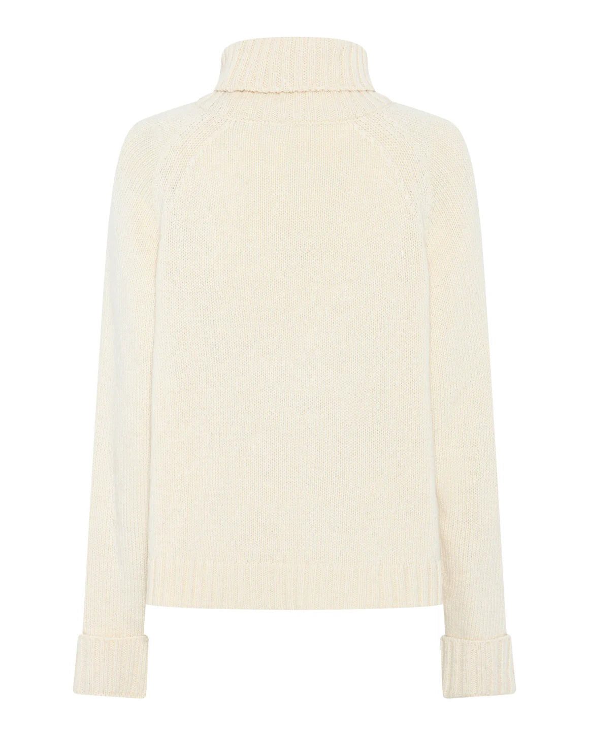 Off-white Cana Cable Knit med klassisk kabelstrik og boxy pasform, købt hos butikalrum.dk