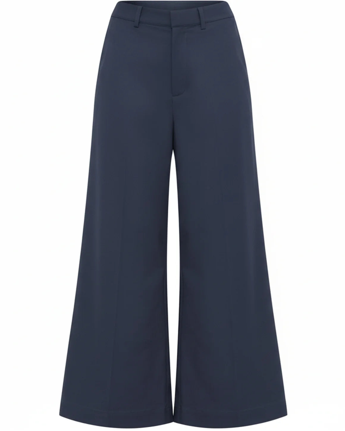 Chloe Pants i navy fra La Rouge med brede ben