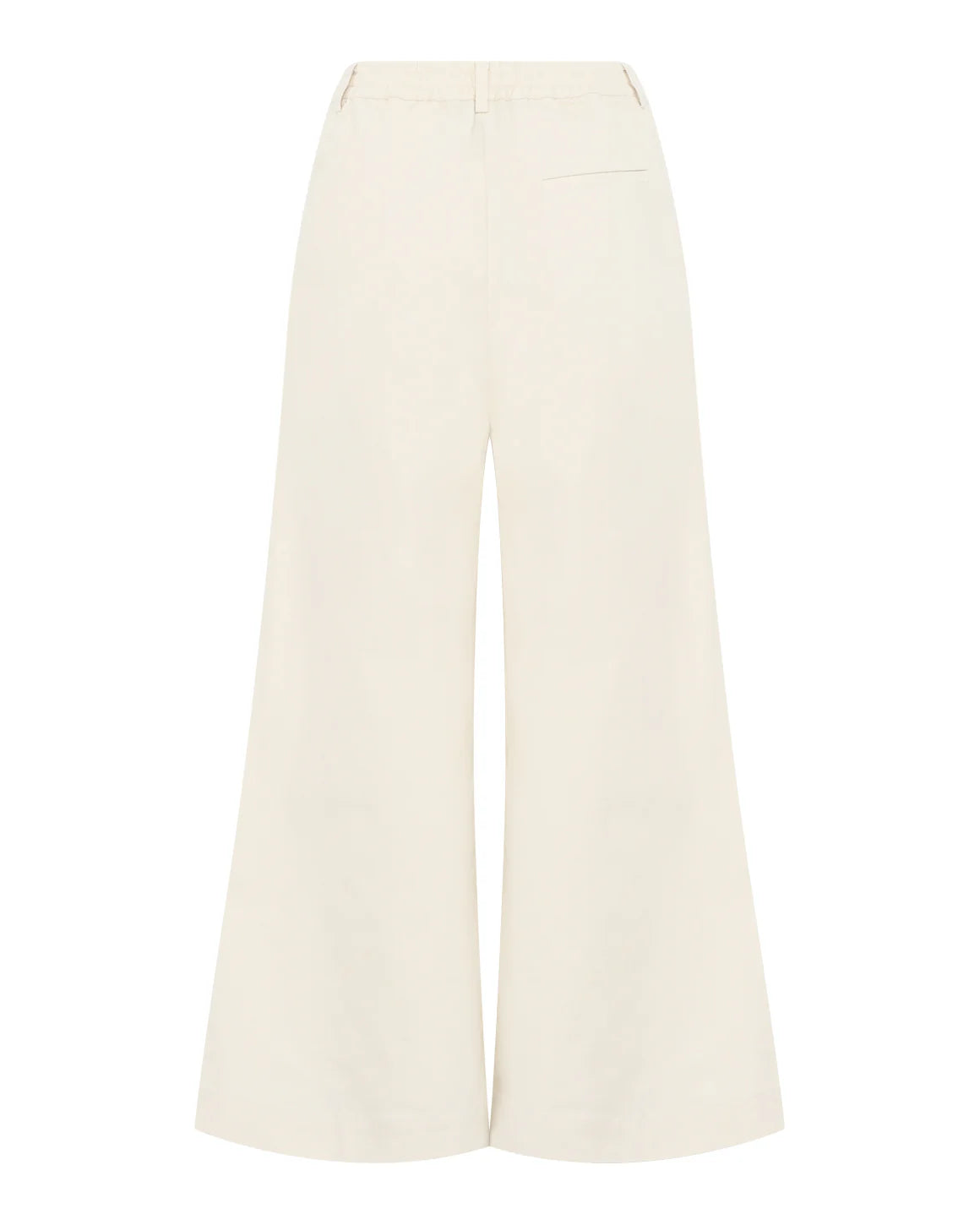 Chloe Pants i off white fra La Rouge med brede ben