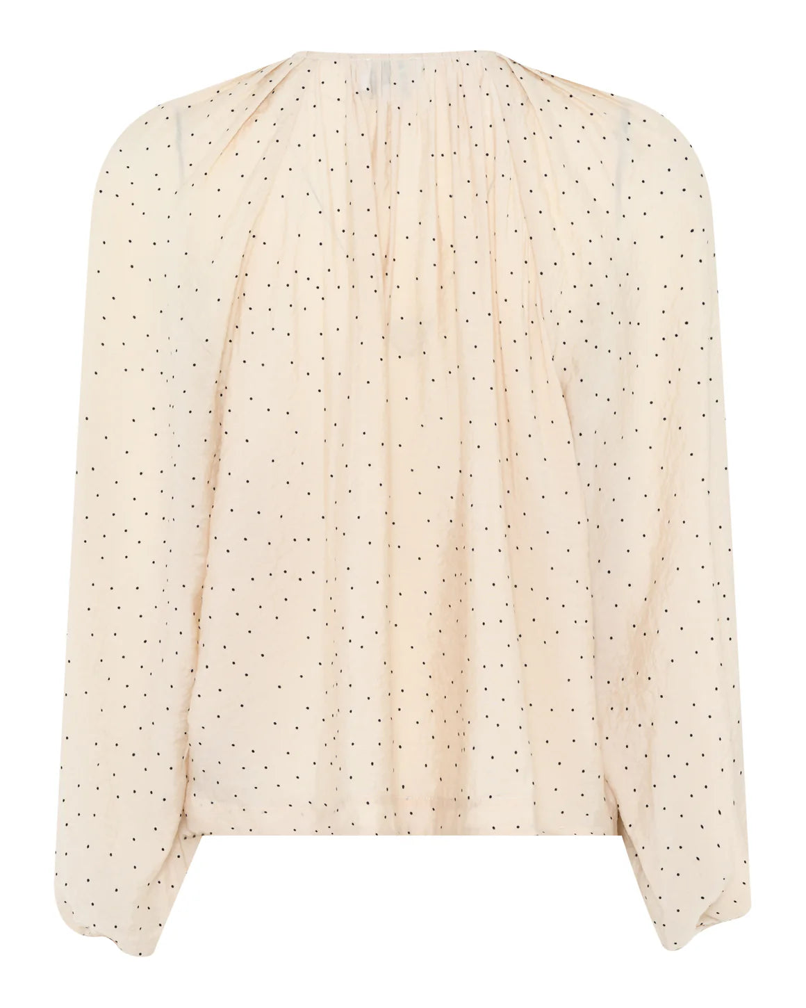 Prikket Dot Shirt med ballonærmer – køb hos butikalrum.dk