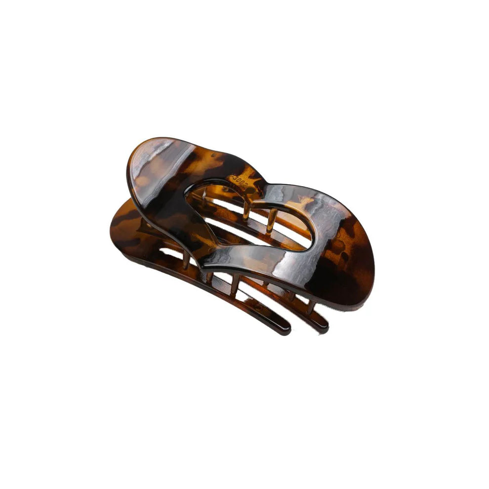 Eva Hårklemme mellem med hjerteform og leo-print – køb hos butikalrum.dk