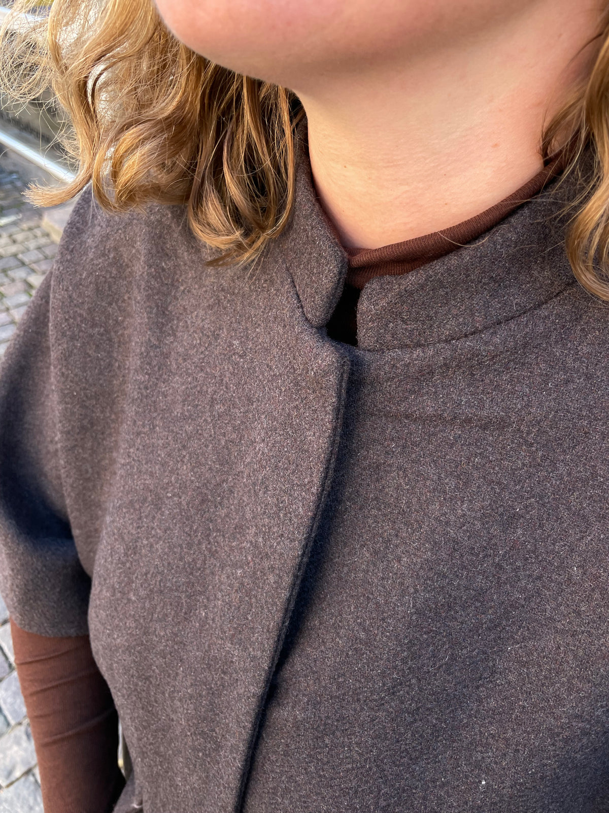 Anette Wool Cape - Long