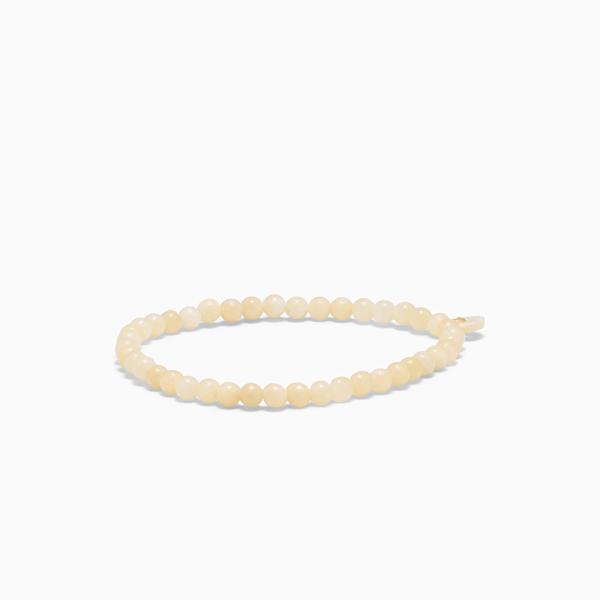 Petite Gul Jade Stretch armbånd fra Soï Copenhagen – køb hos Butik Alrum