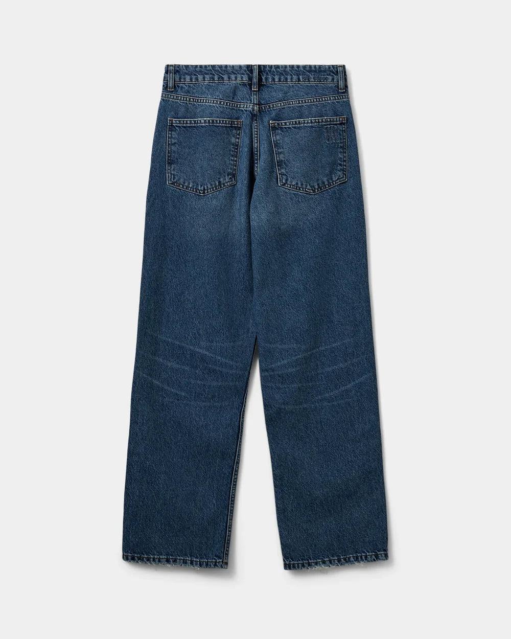 RIOSW jeans fra Sofie Schnoor i Denim Blue med mellemhøj talje og straight pasform – køb hos butikalrum.dk.
