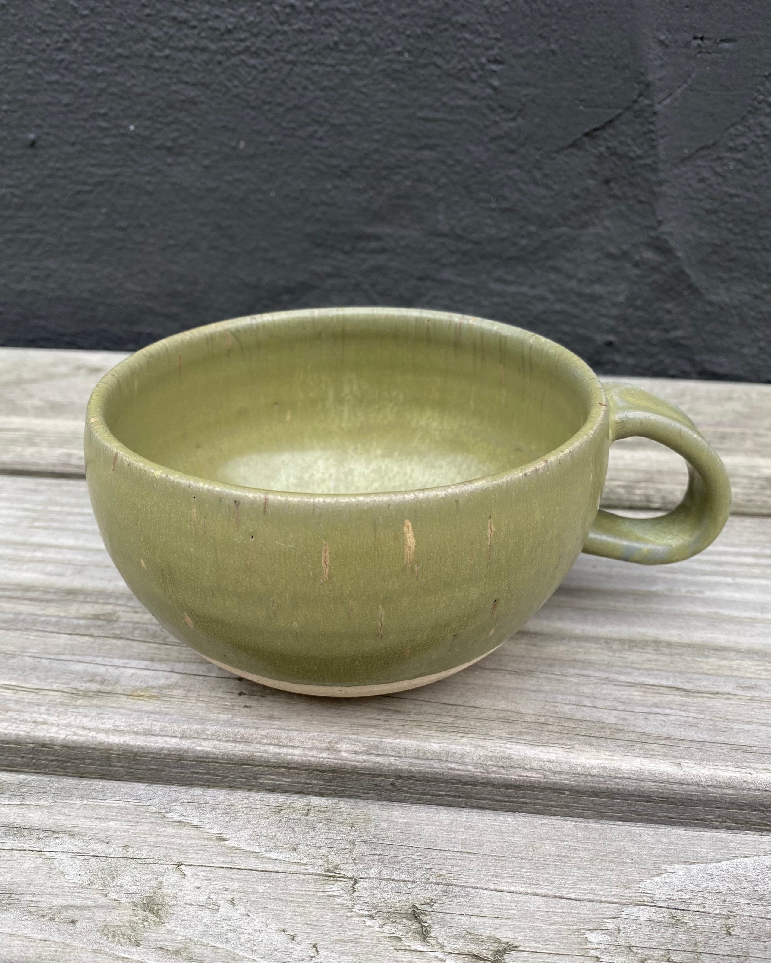 Cappuccinokop muteret grøn