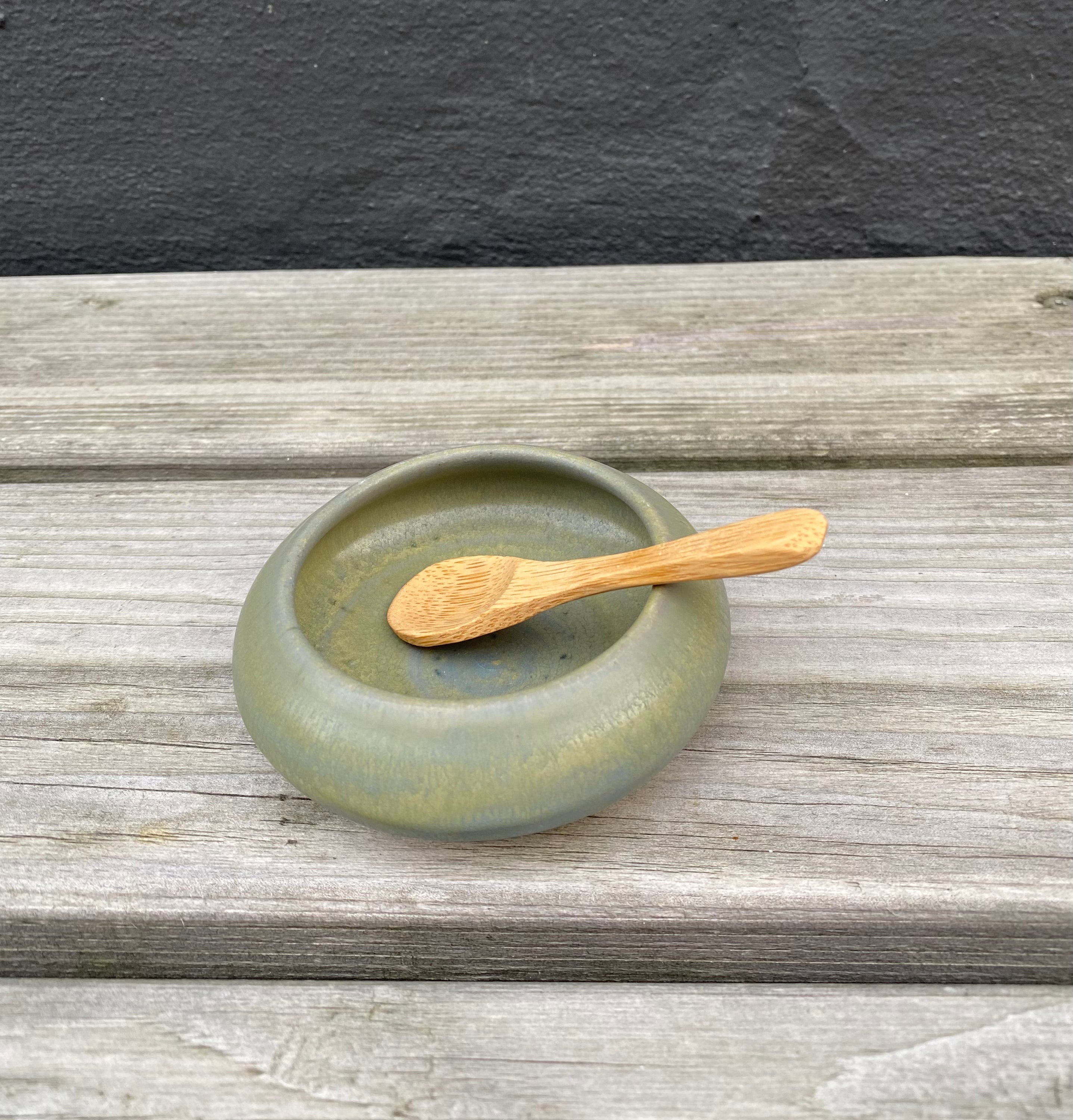 Saltkar m. ske - Muteret grøn