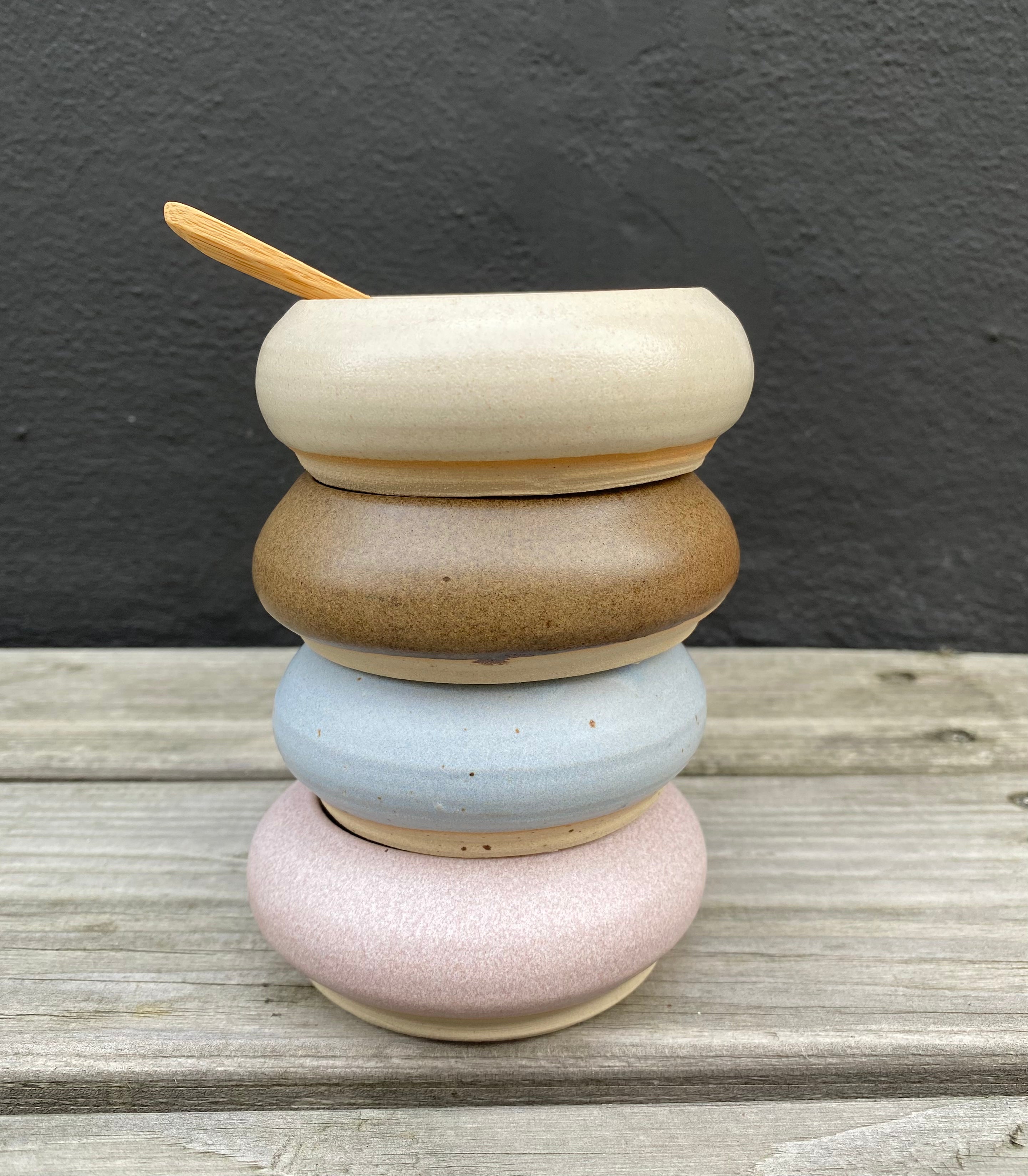 Vangs saltkar m. ske - Jordbæris