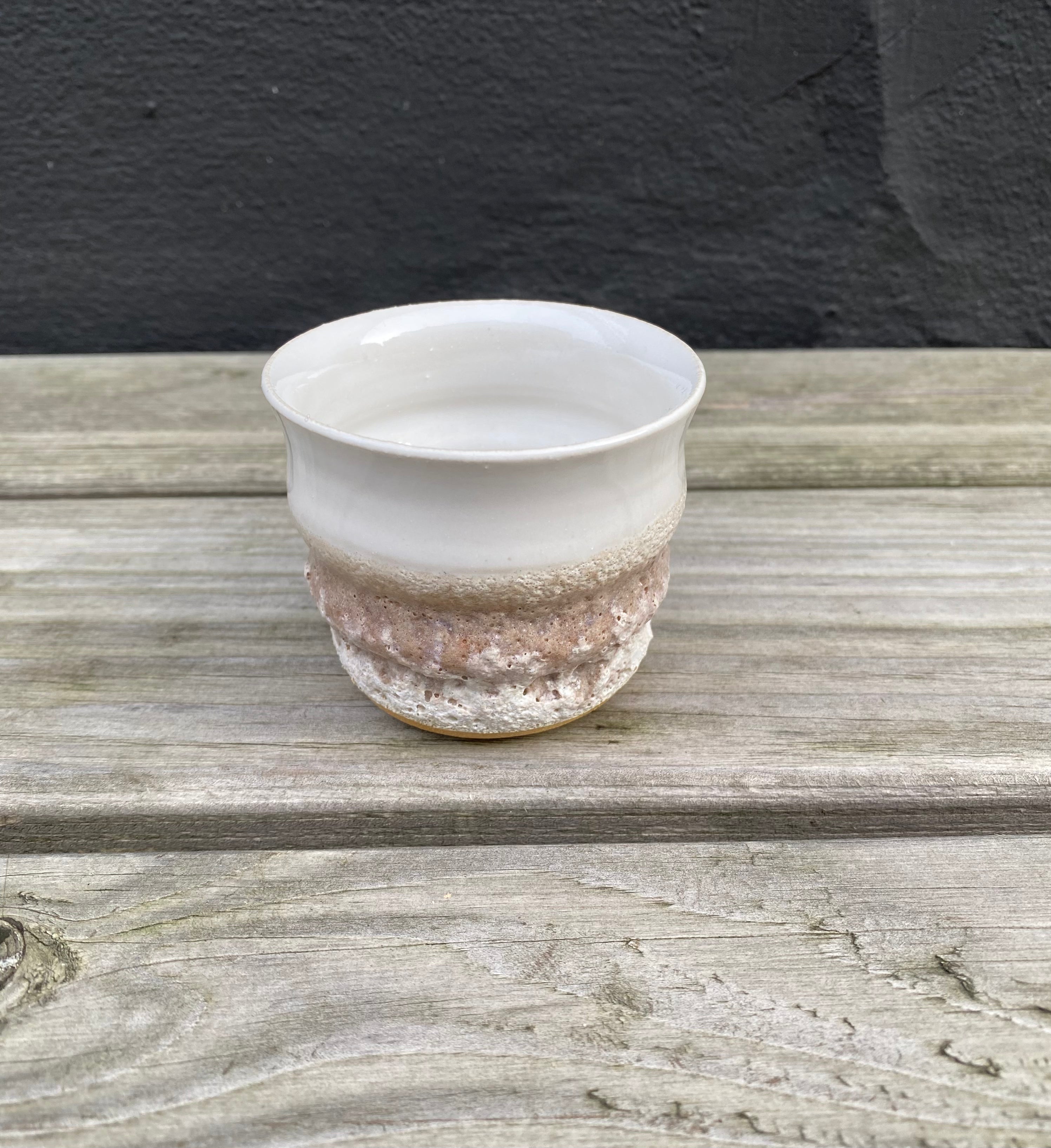 Espressokop kraterglasur