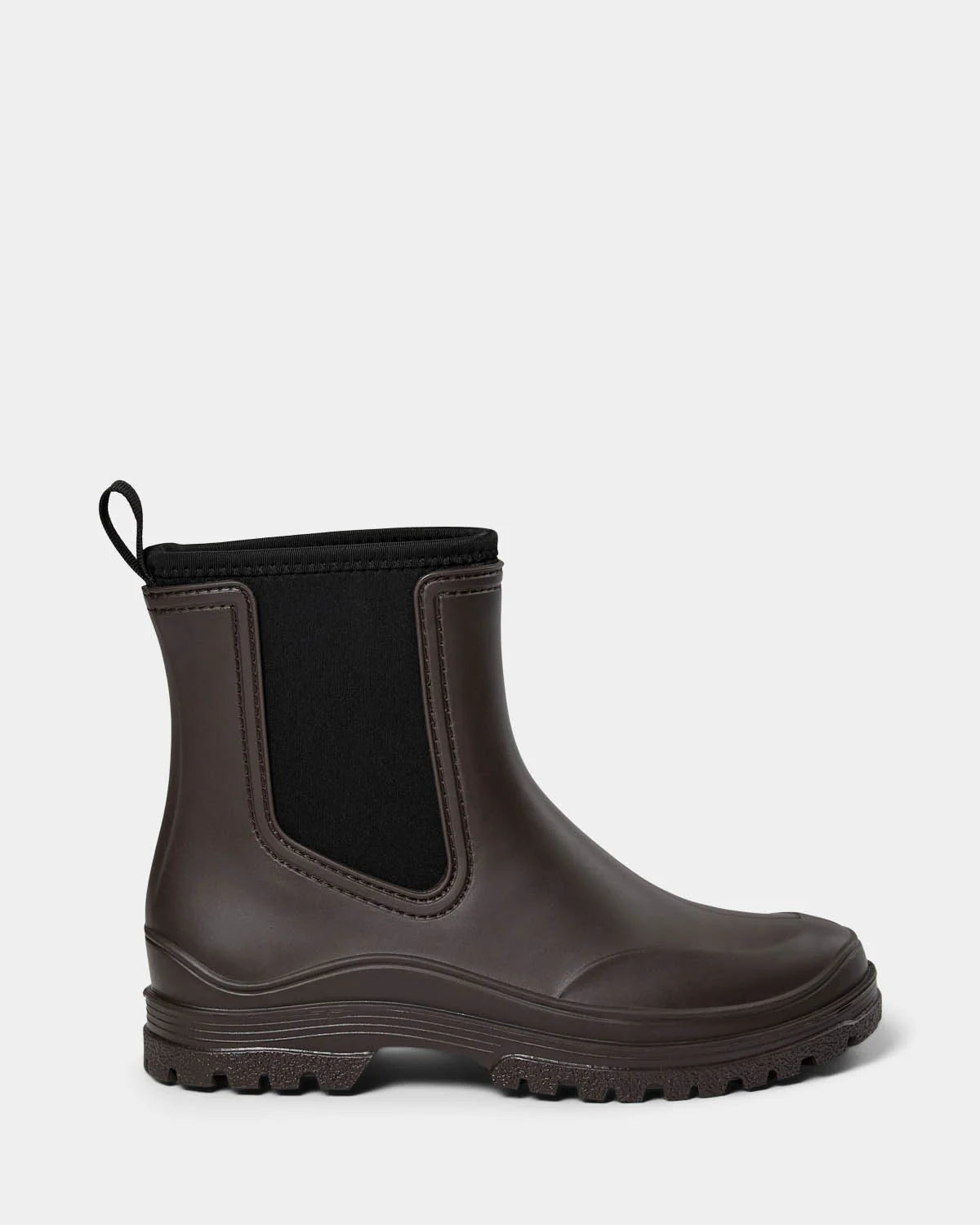 Jodiesw gummistøvle med for fra Sofie Schnoor i Intense Brown – køb hos butikalrum.dk.