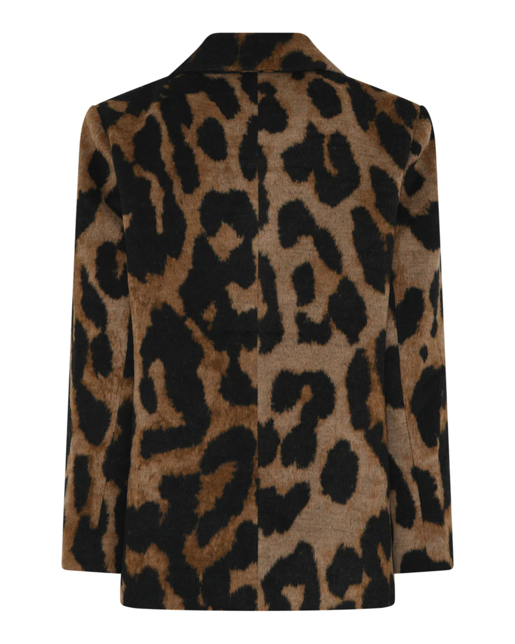 Blød leopardmønstret blazer fra La Rouge – fås hos butikalrum.dk