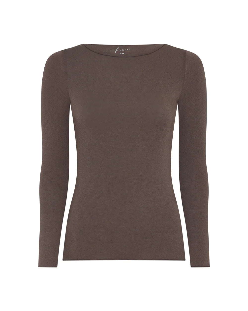 Lima Top i brun Coffee Quartz fra Frau – køb hos butikalrum.dk