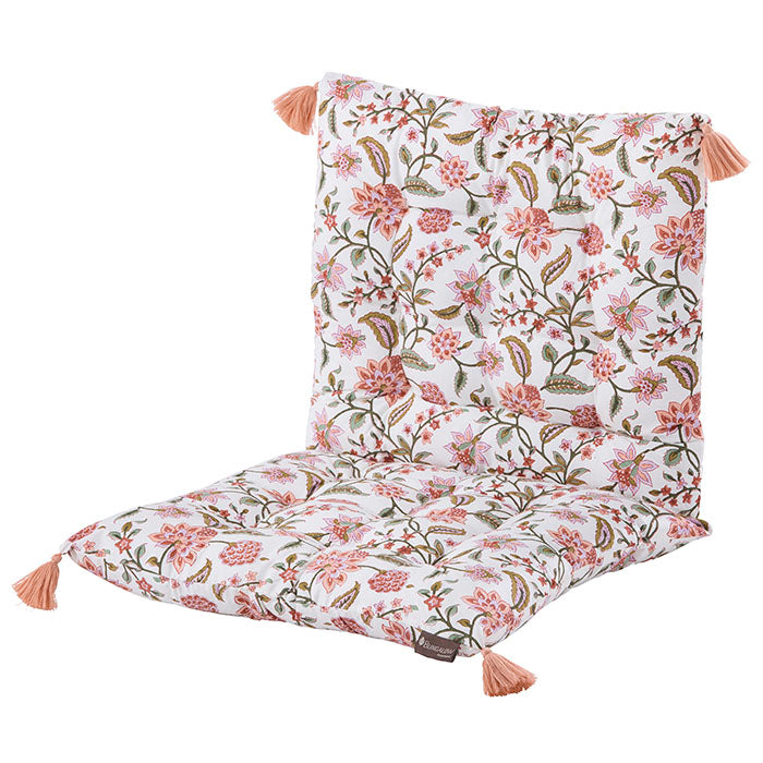 Håndlavet block print madras i bomuld – køb Divya Sorbet hos butikalrum.dk