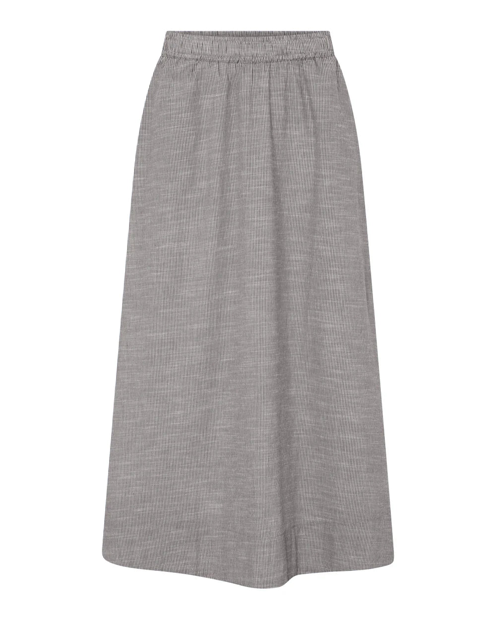 Melbourne ankel nederdel i Coffee Quartz Stripe fra Frau