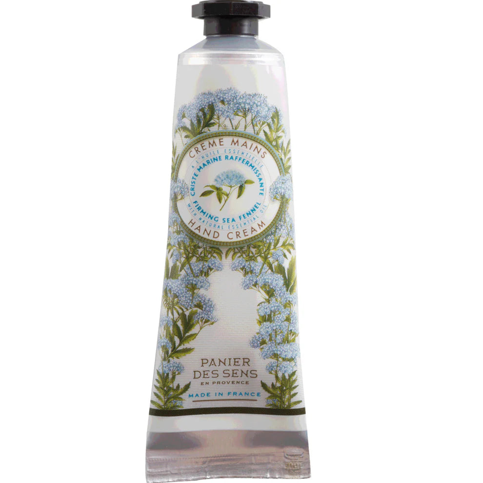 Mini håndcreme med sheasmør og sea fennel, 97% naturlige ingredienser – vegan og dermatologisk testet hos butikalrum.dk