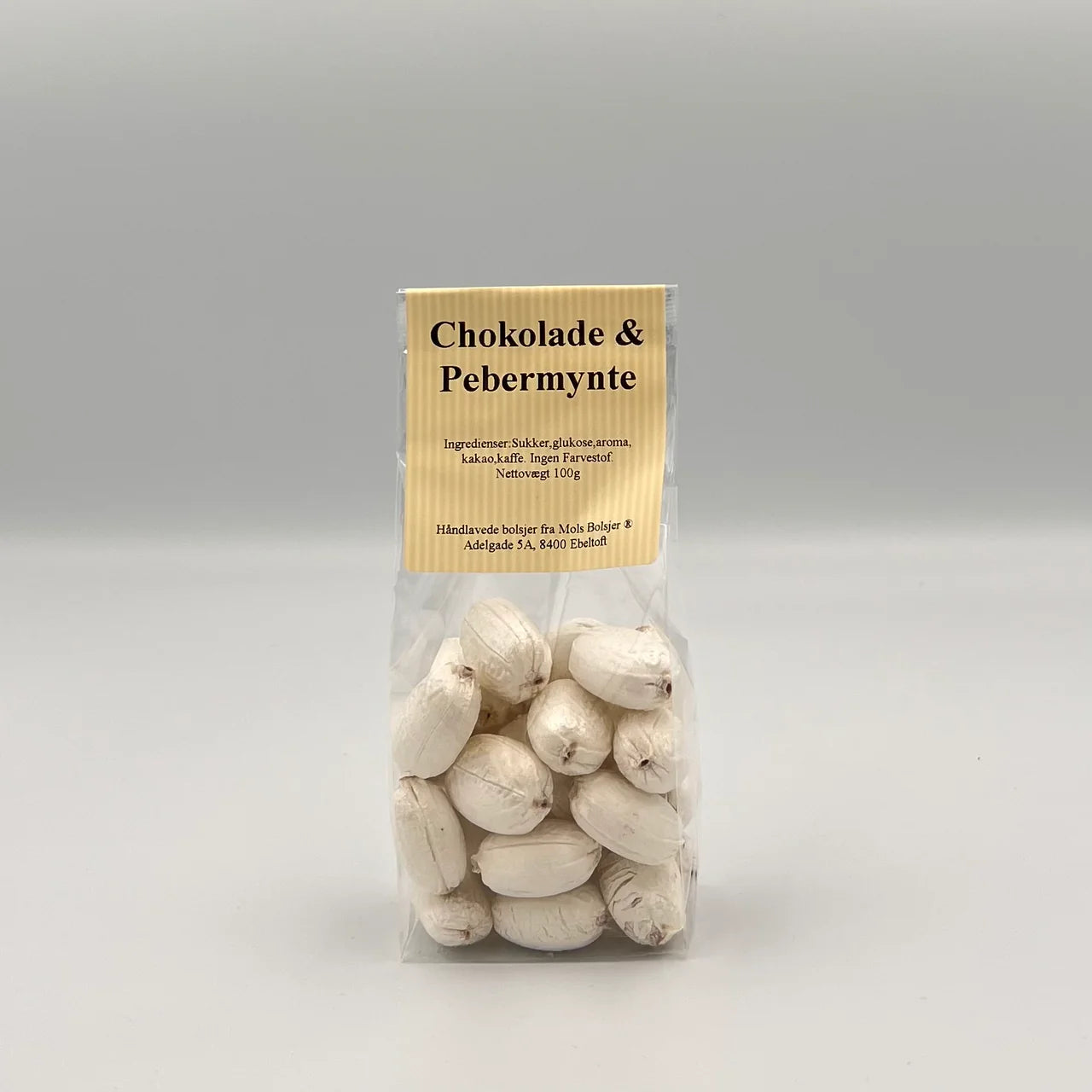 Mols Bolsjer chokolade & pebermynte – køb hos butikalrum.dk