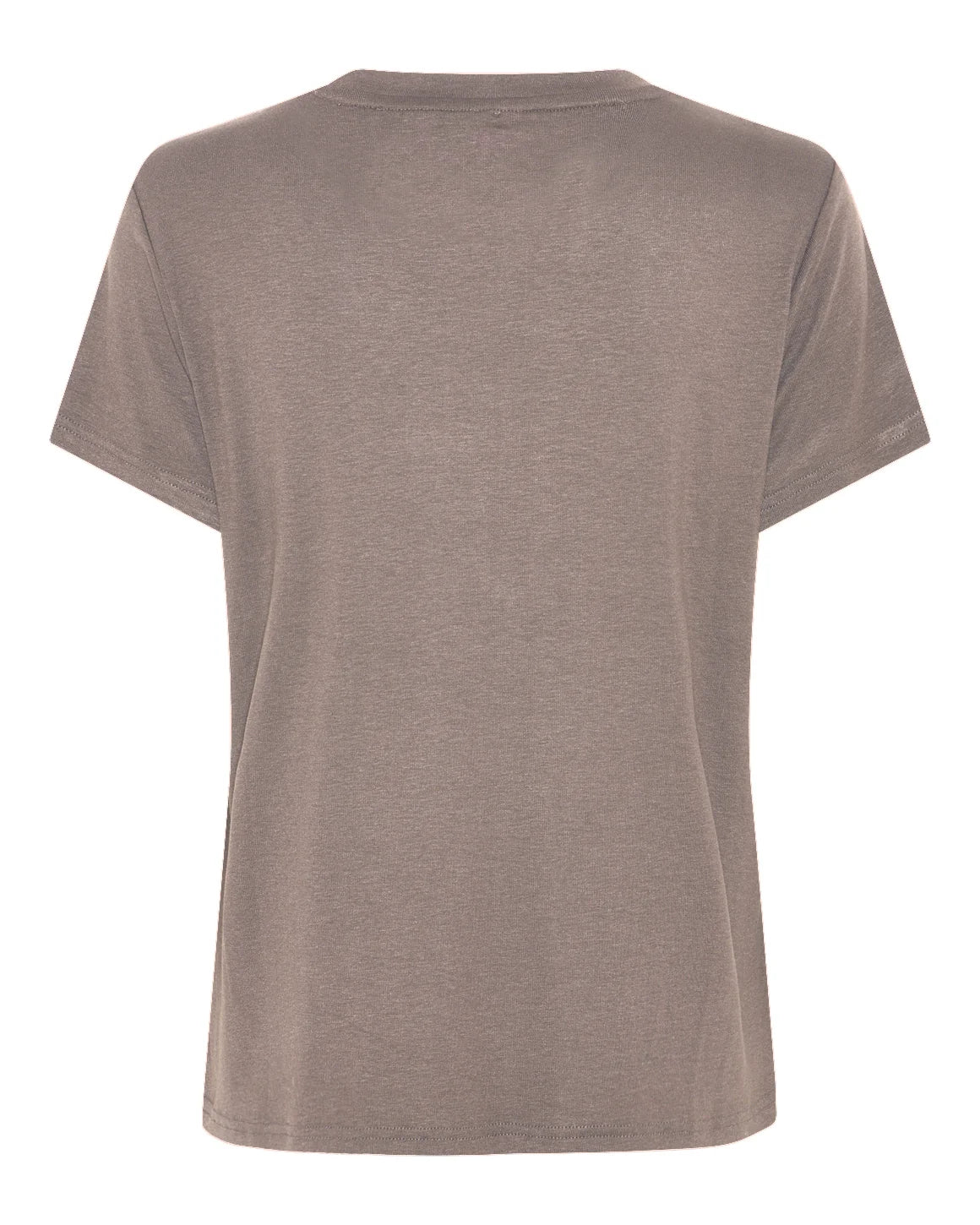 Line S/S T-shirt i Moose i blød viskose med rummelig pasform og korte ærmer – køb hos butikalrum.dk.