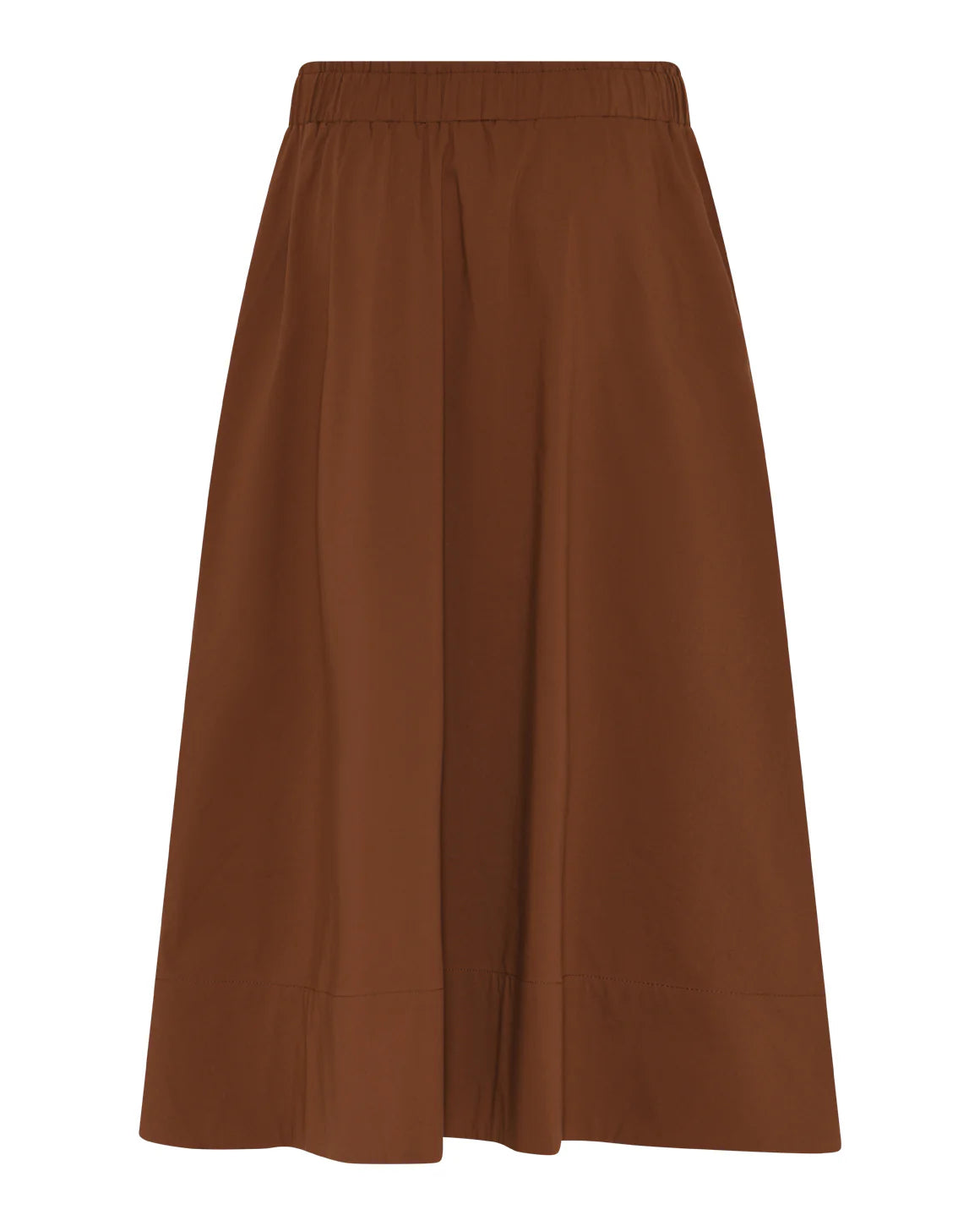 Vilma Skirt i chestnut fra LA RōUGE – køb hos Butik Alrum