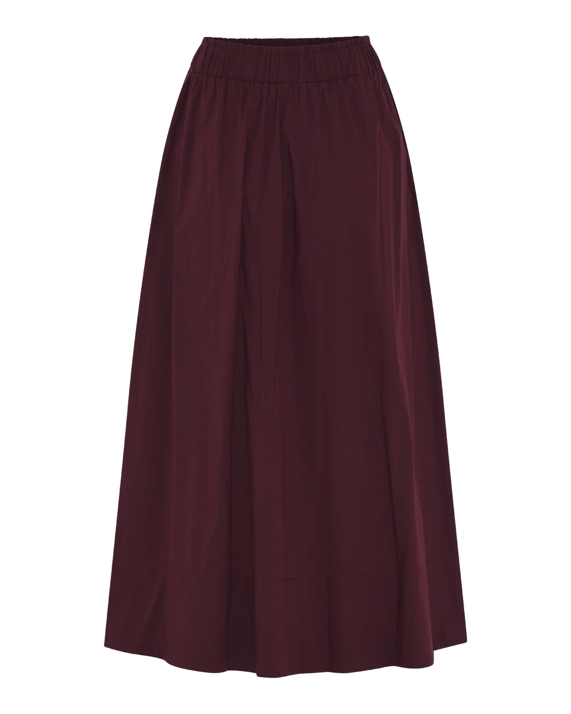La Rouge Vilma Skirt i farven wine - maxi nederdel.