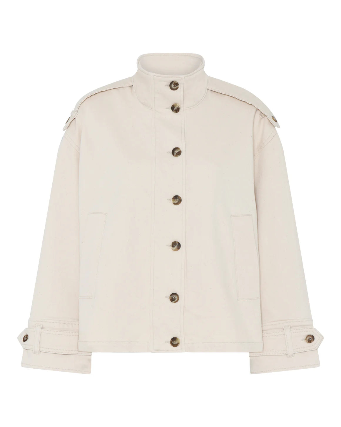 Nature Jacket i Off White – køb hos butikalrum.dk